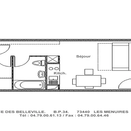 Apartment Asters B3 - Agreable - Proche Des Pistes - Balcon Mae-1724 Saint-Martin-de-Belleville